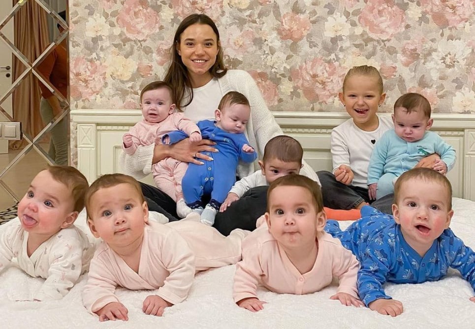 She is only 23 years old and has 11 children, with her husband having ‘the biggest family in the world’ |  Sociedad |  La Revista
